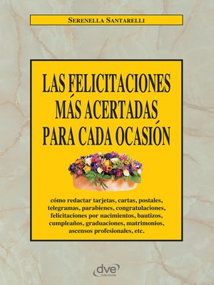 cover image of Las felicitaciones más acertadas para cada ocasión